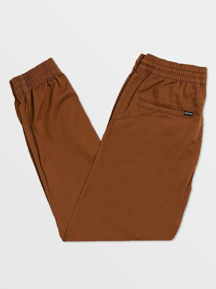 Men Volcom Pants | Frickin Slim Joggers Mud