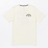 Men Volcom T-Shirts & Tanks | Showgirl Short Sleeve Tee Off White Heather