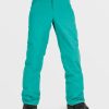 Kids Volcom Pants | Kids Frochickidee Insulated Pants Vibrant Green