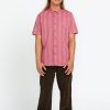 Men Volcom Pants | Psychstone Elastic Waist Pants Wren