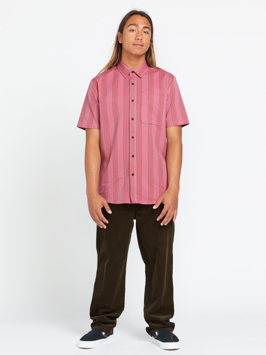 Men Volcom Pants | Psychstone Elastic Waist Pants Wren