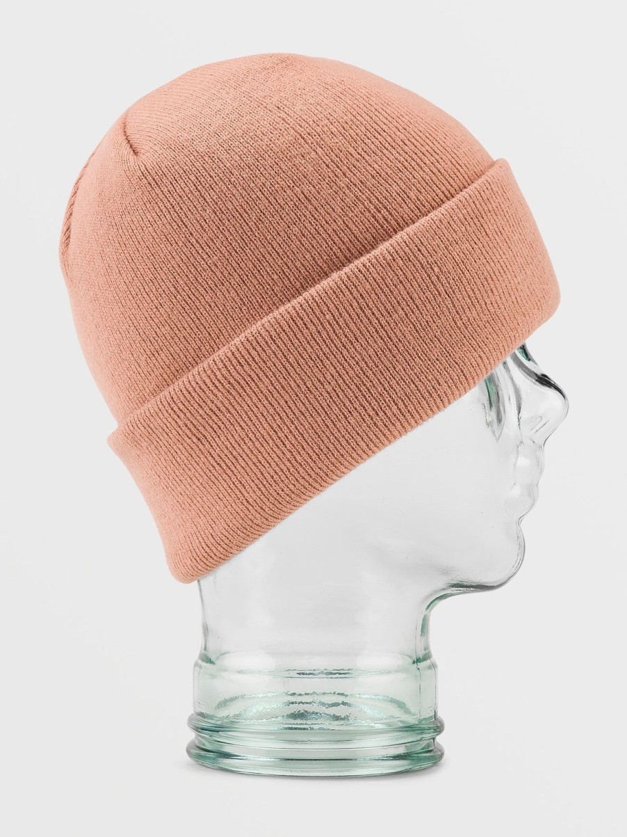 Women Volcom Beanies | Womens V.Co Fave Beanie Earth Pink