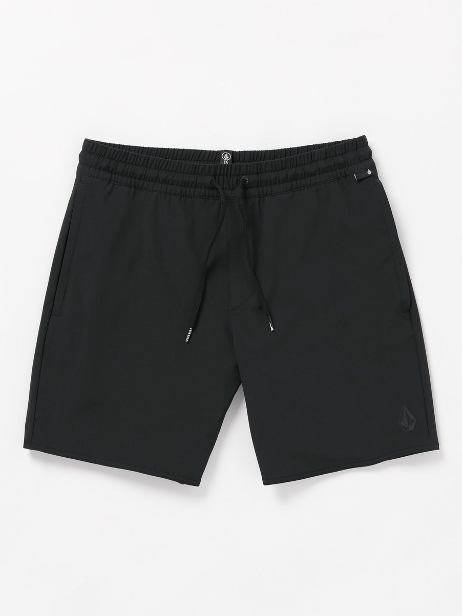 Men Volcom Shorts | Nomoly Hybrid Shorts Black