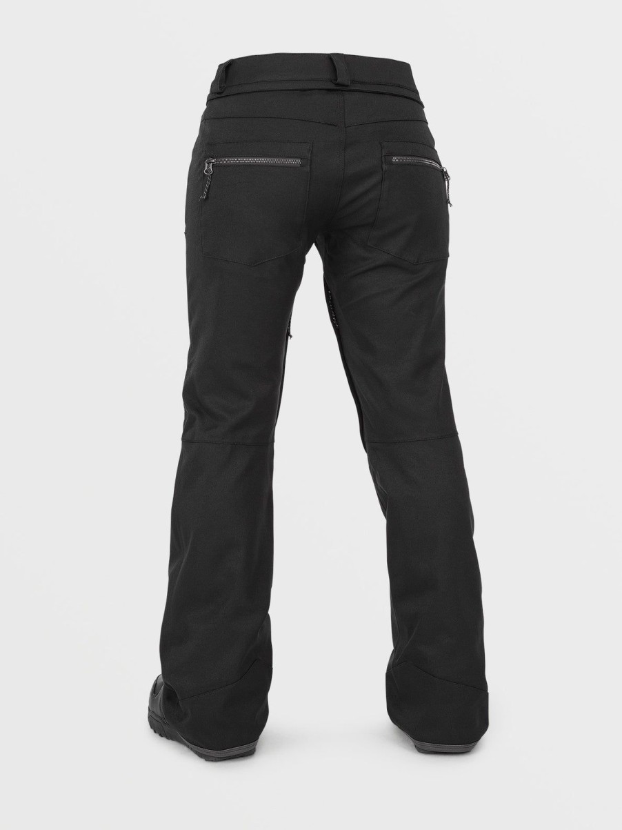 Women Volcom Pants | Womens Species Stretch Pants Black