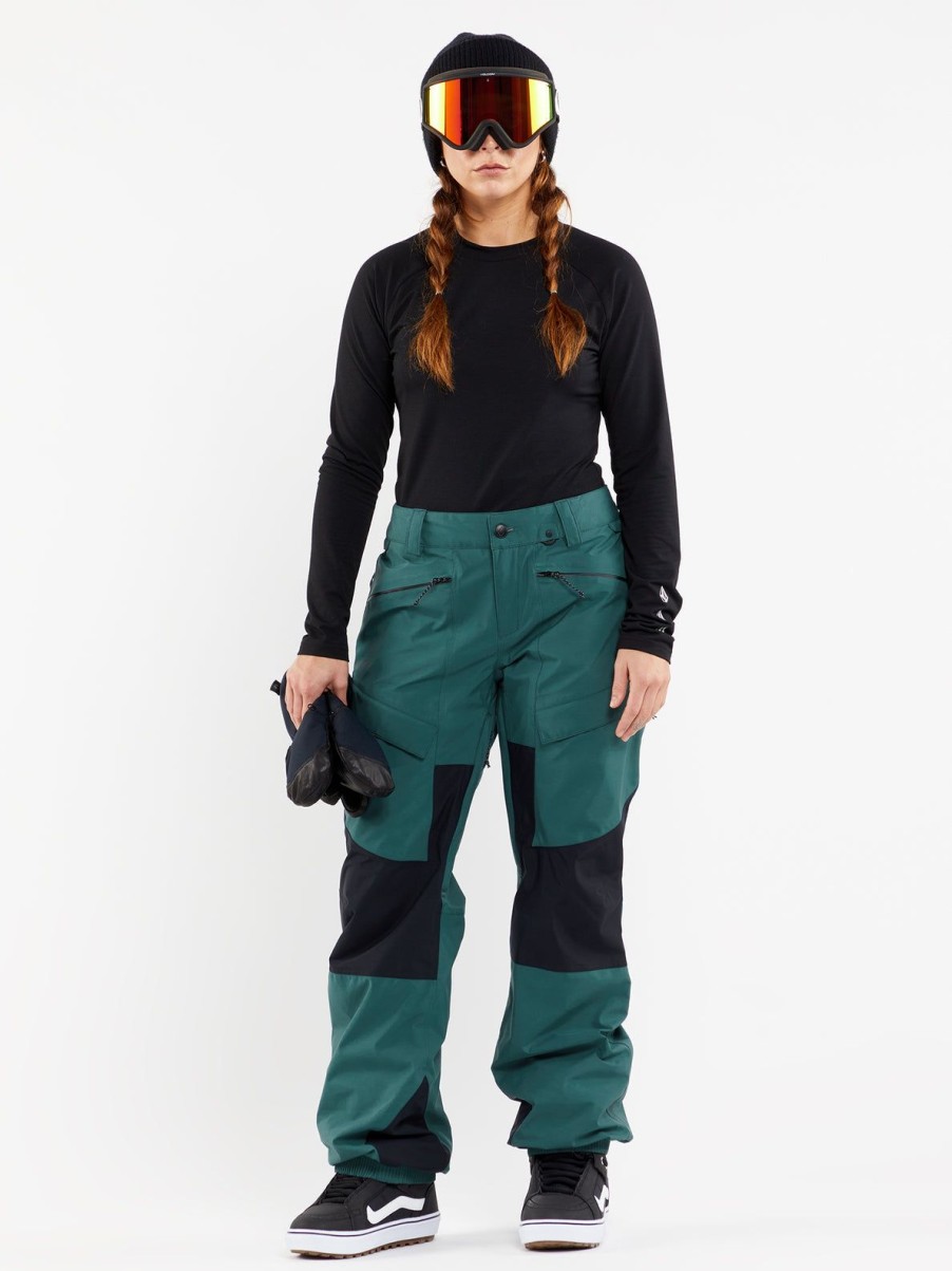 Women Volcom Pants | Womens V.Co At Stretch Gore-Tex Pants Balsam