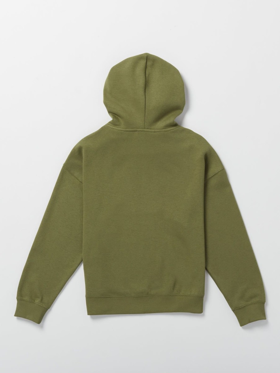 Boys Volcom Hoodies & Sweatshirts | Big Boys Squable Hoodie Military