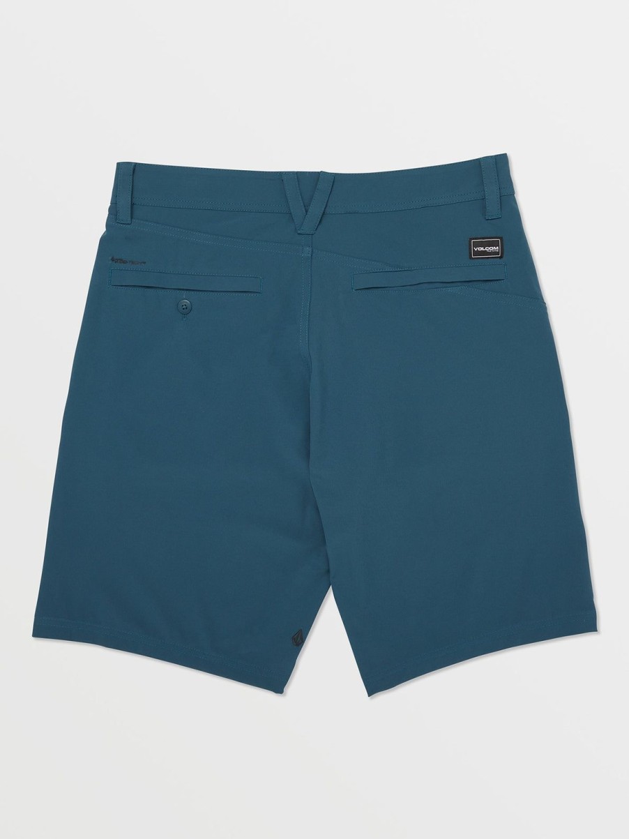 Men Volcom Shorts | Frickin Cross Shred Shorts Cruzer Blue