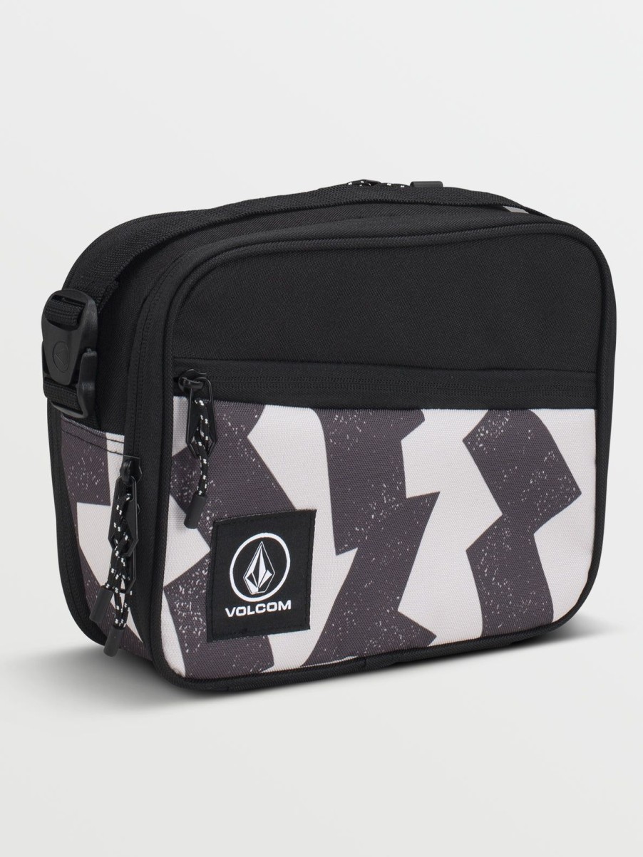 Men Volcom Bags & Backpacks | Sid Licious Lunchkit Black/White