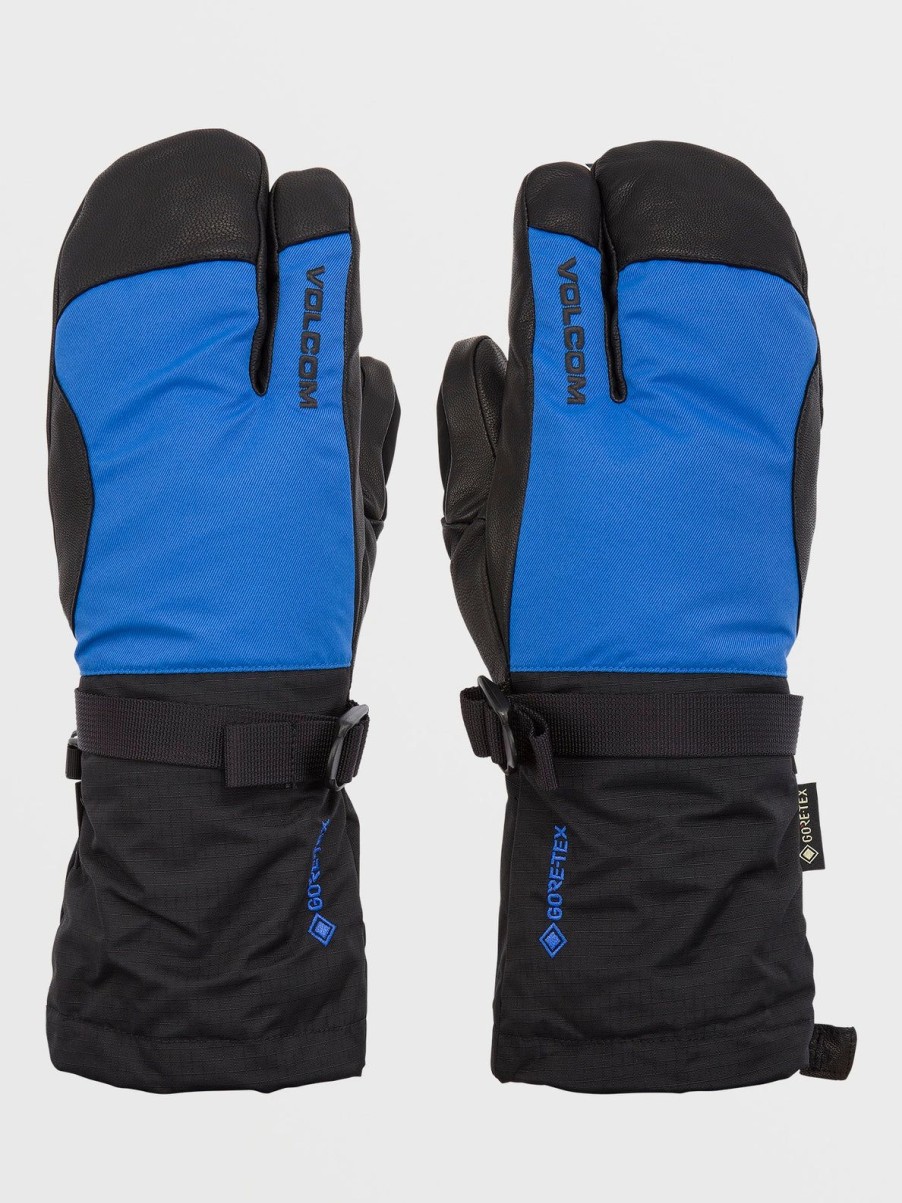 Men Volcom Gloves & Mitts | Mens Provoke Gore-Tex Mitts Electric Blue