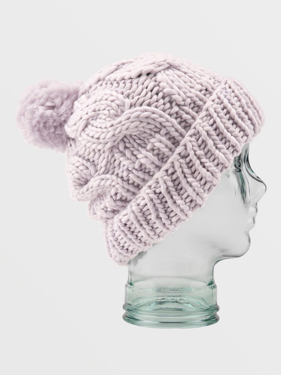 Women Volcom Hats & Beanies | Womens Hand Knit Beanie Calcite