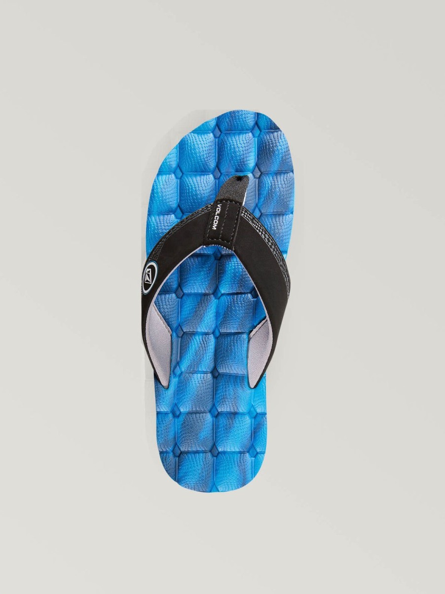 Boys Volcom | Big Boys Recliner Sandal Marina Blue