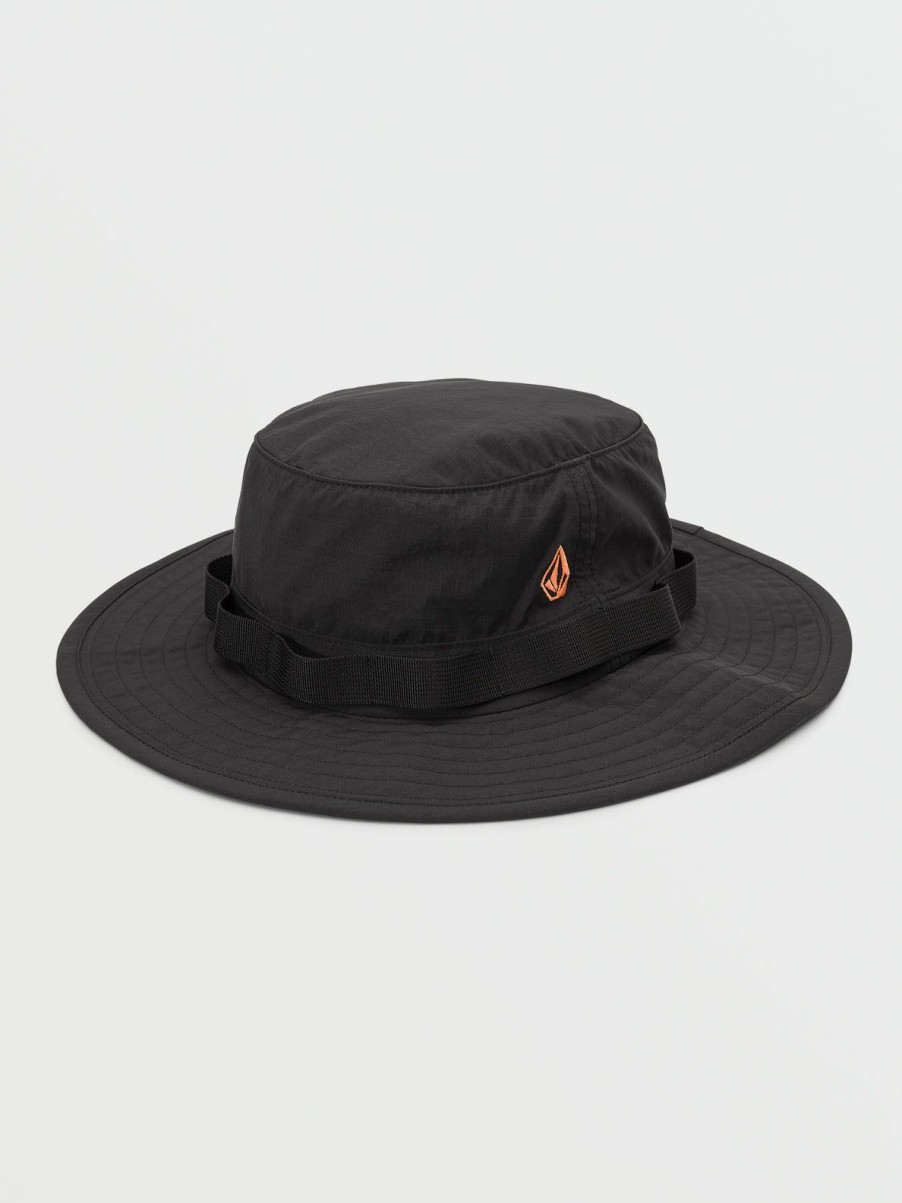 Men Volcom Hats & Beanies | Volcom Workwear Boonie Hat Black