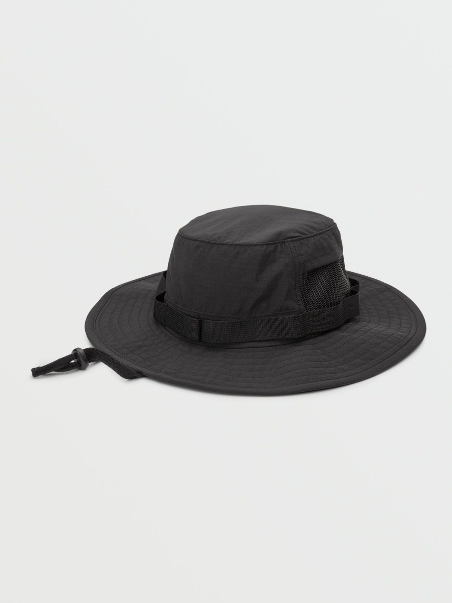 Men Volcom Hats & Beanies | Volcom Workwear Boonie Hat Black