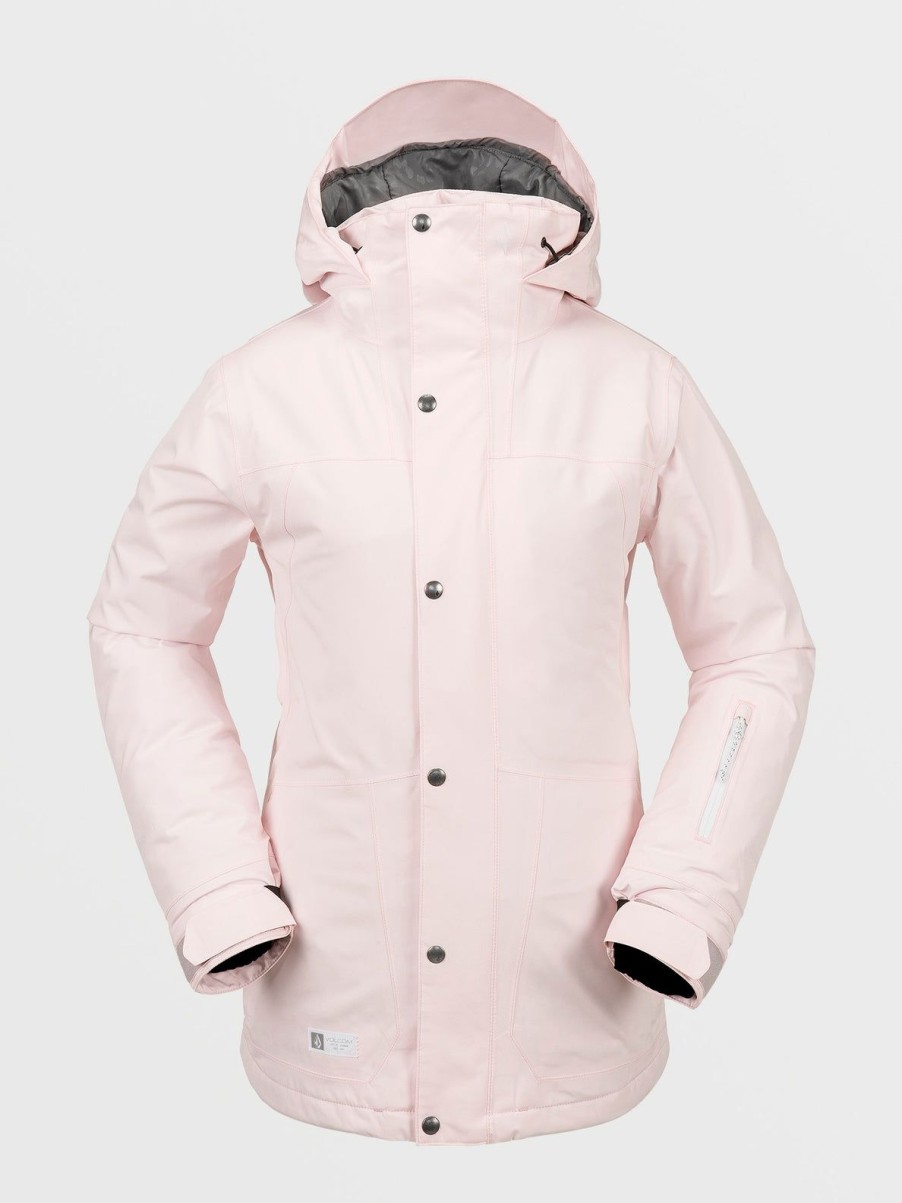 Women Volcom Jackets | Womens Ell Insulated Gore-Tex Jacket Calcite