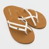 Women Volcom Sandals | Thrills Ii Sandals White