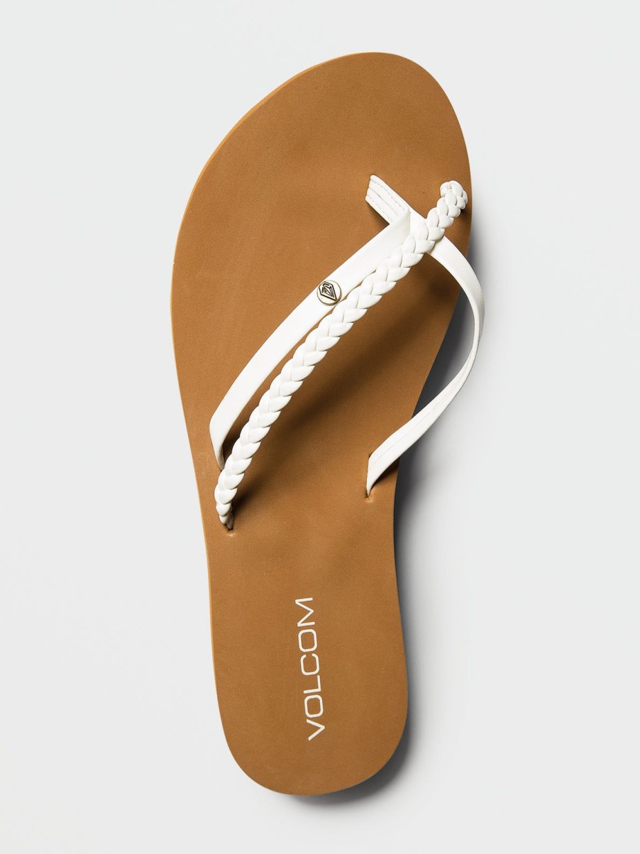 Women Volcom Sandals | Thrills Ii Sandals White