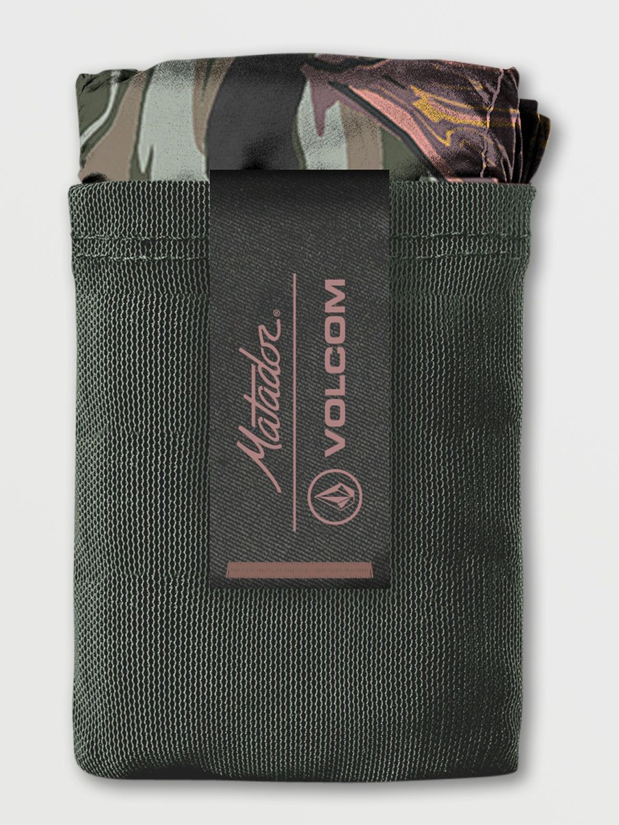 Men Volcom Hiking | Matador Pocket Blanket Rinsed Black