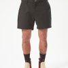 Men Volcom Shorts | Volcom Workwear Bevel Work Shorts Black