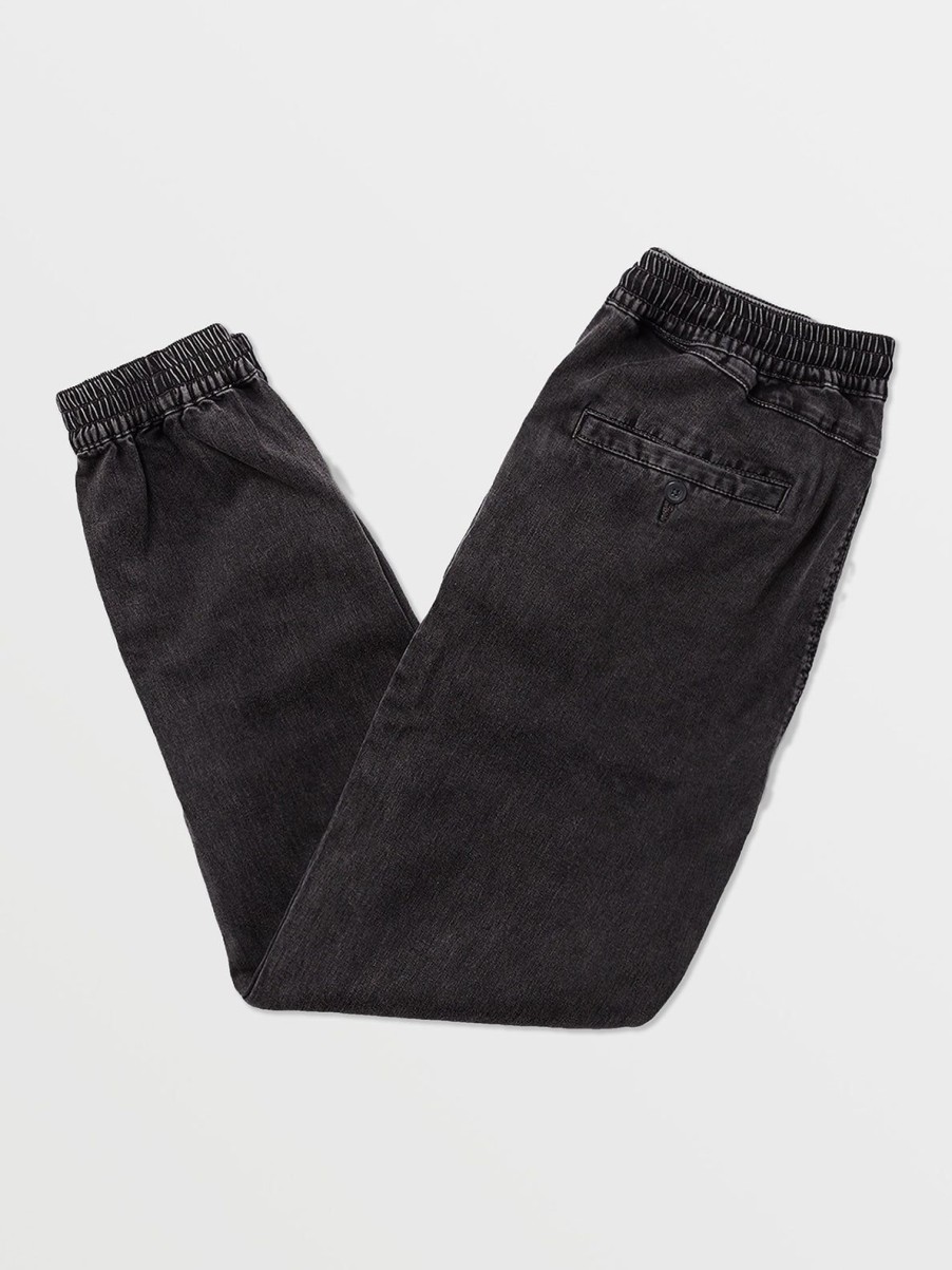 Men Volcom Golf | Frickin Slim Joggers Stealth