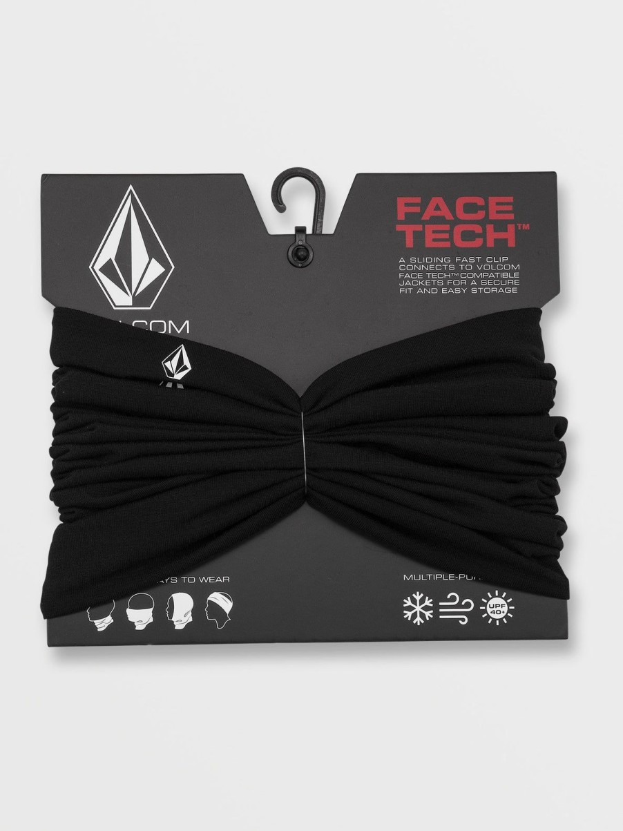 Women Volcom Accessories | Face Tech Multi-Tube Black