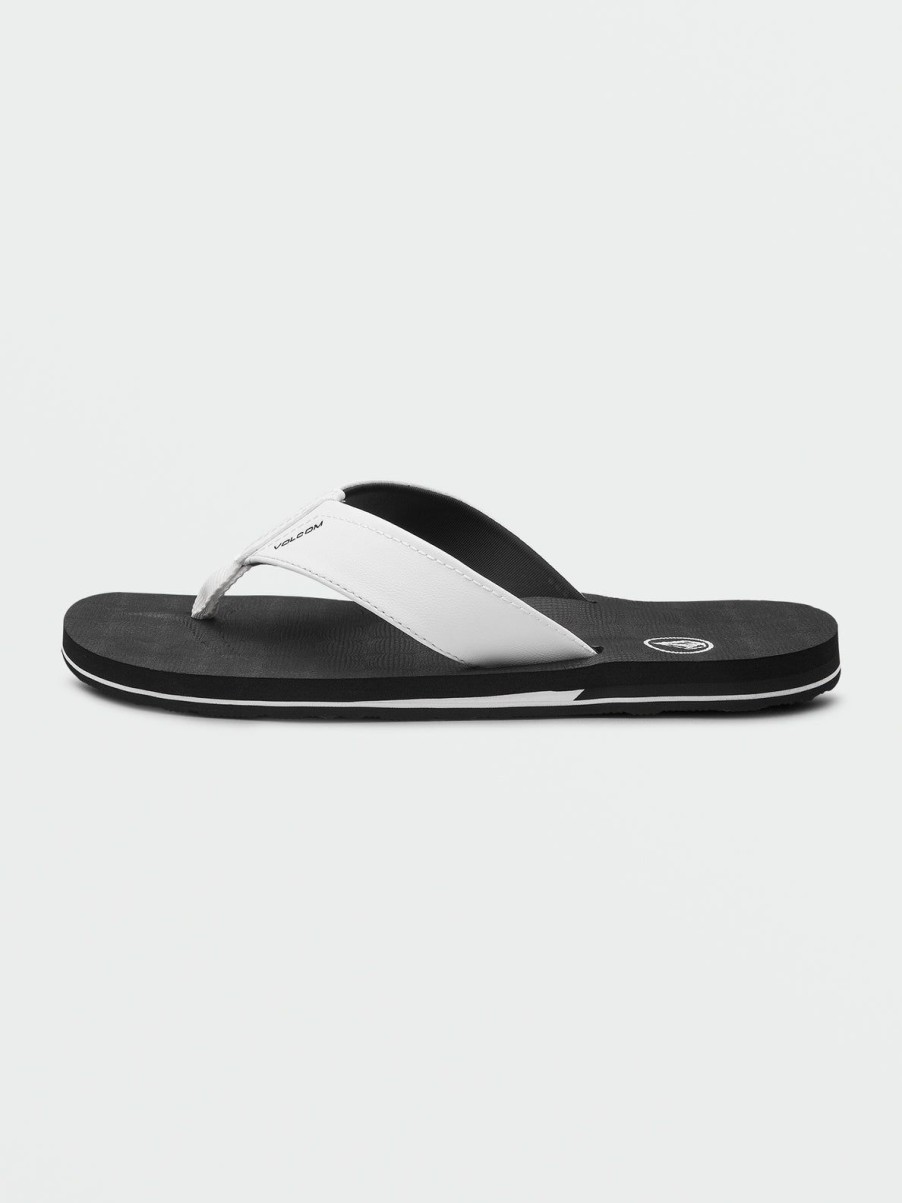 Men Volcom Sandals | Victor Sandals White