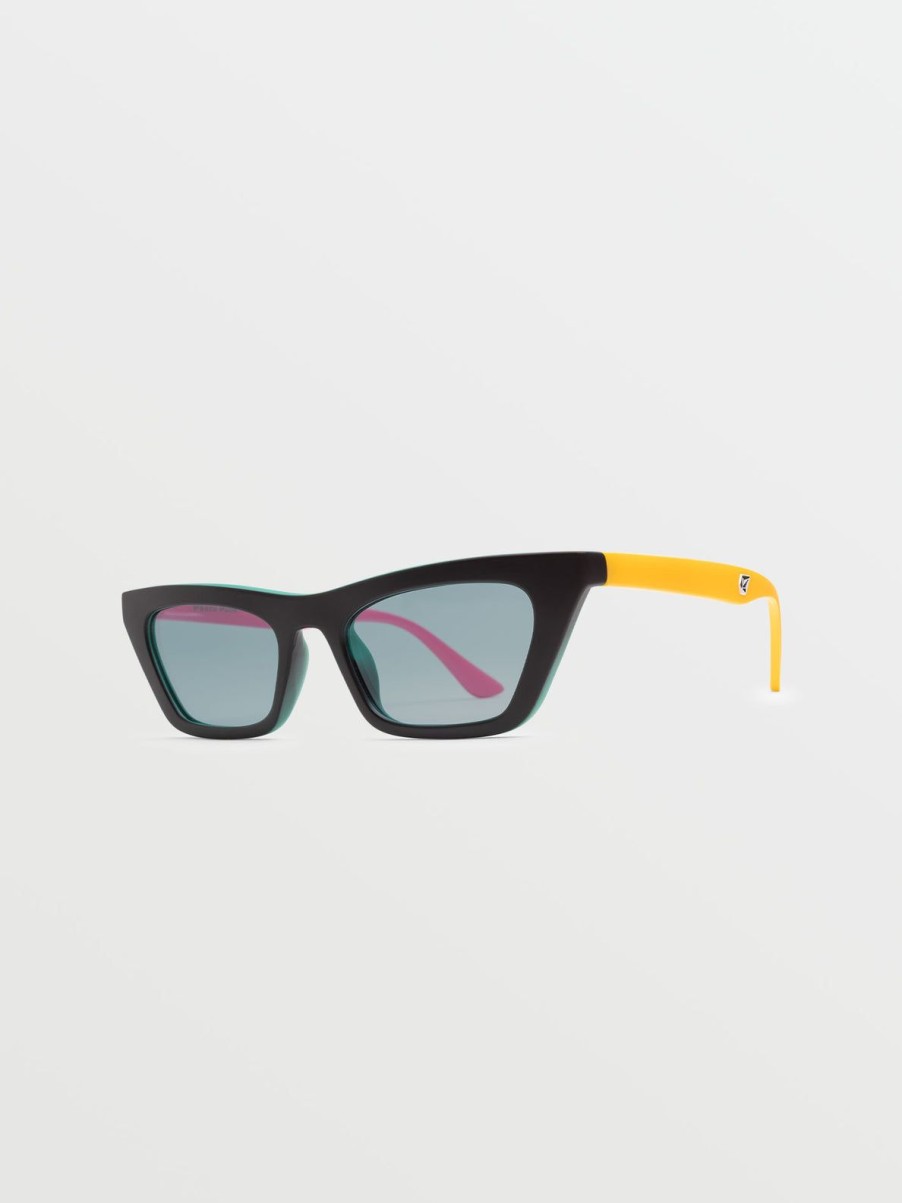 Men Volcom Sunglasses | Peace Punk Sunglasses/Teal Volcom Ent