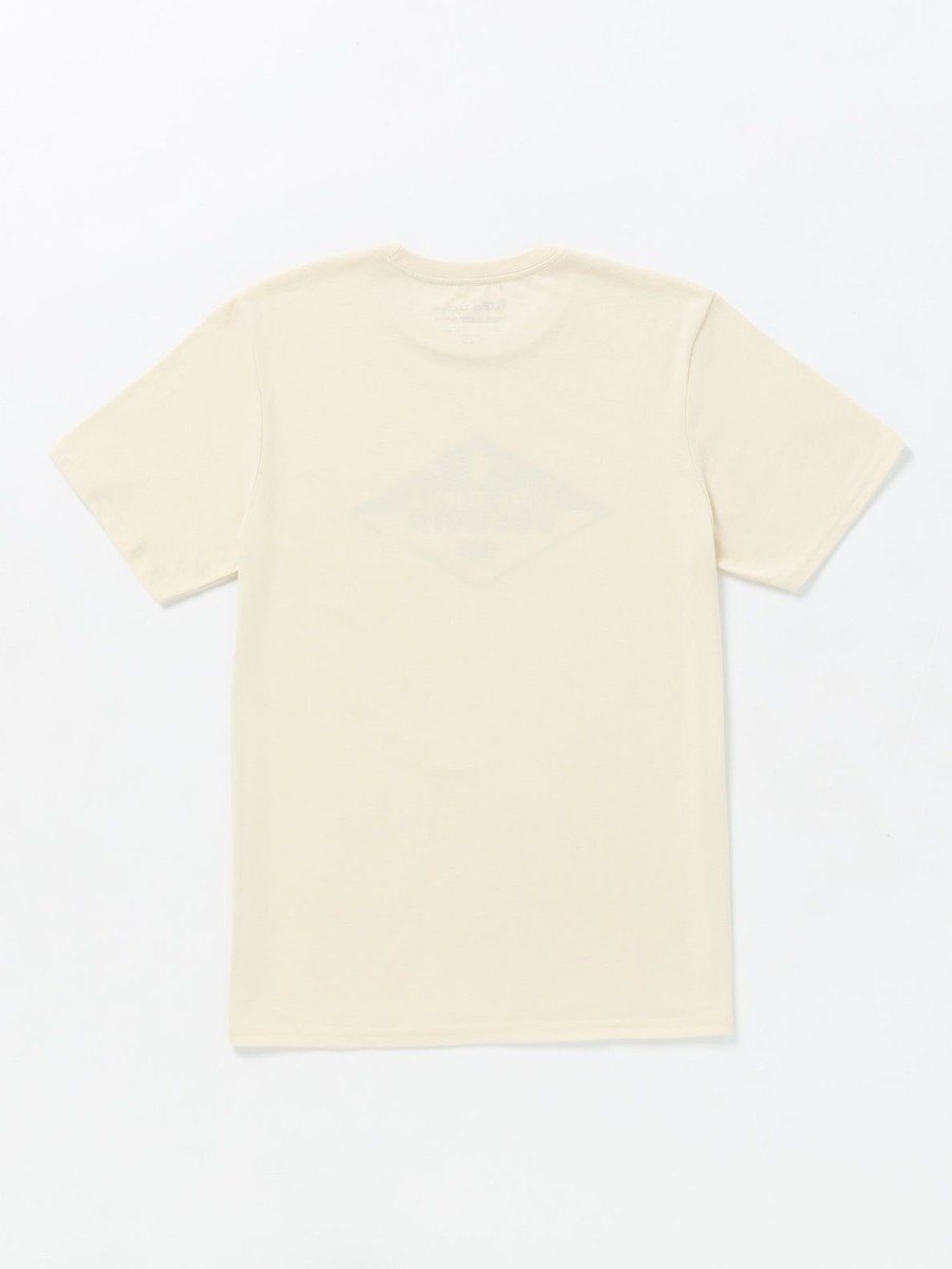 Men Volcom Mountain Biking | Stone Sane Tech Short Sleeve Tee Cloud