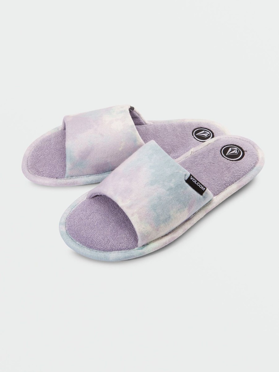 Women Volcom Slippers | Stoney Motel Slide Lavender