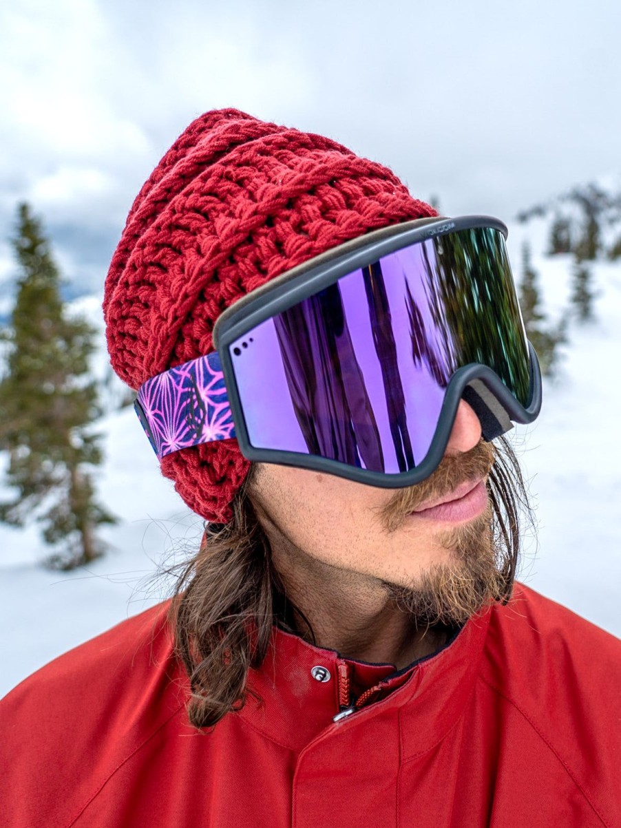 Men Volcom Goggles | Yae Goggle - Mike Ravelson/Chrome+Bl Purple