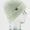 Men Volcom Beanies | Sweep Lined Beanie Sage Frost