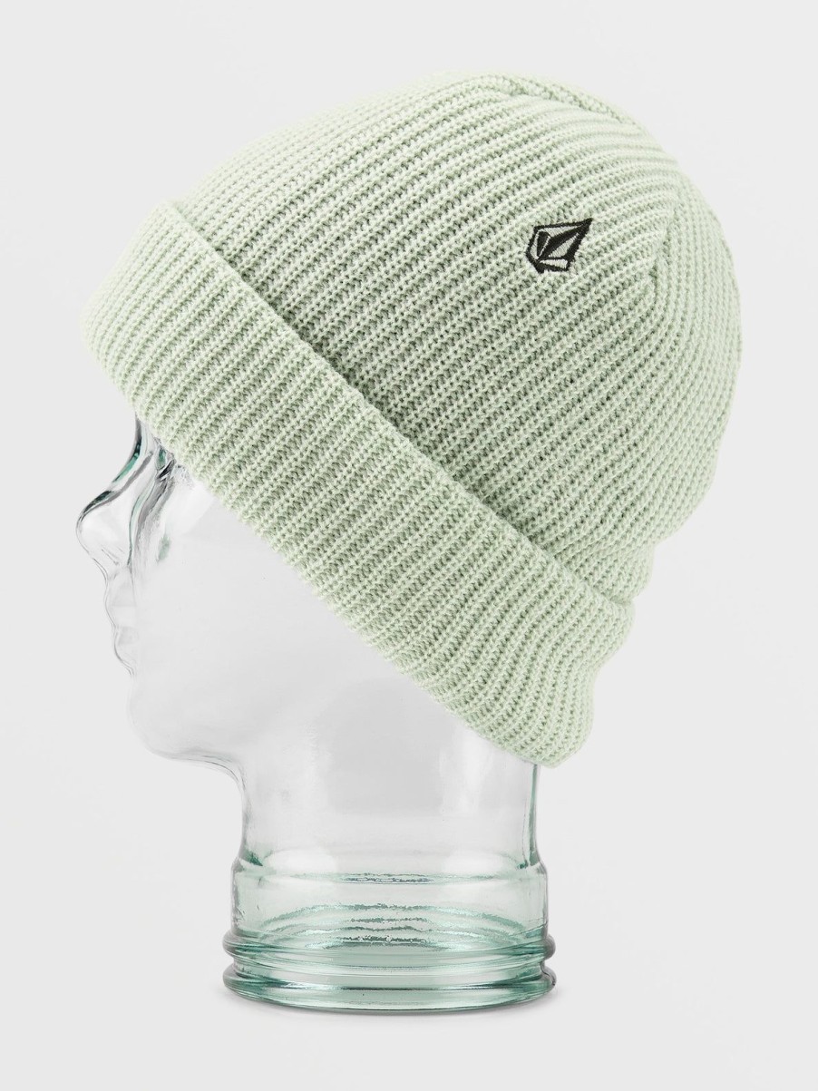 Men Volcom Beanies | Sweep Lined Beanie Sage Frost