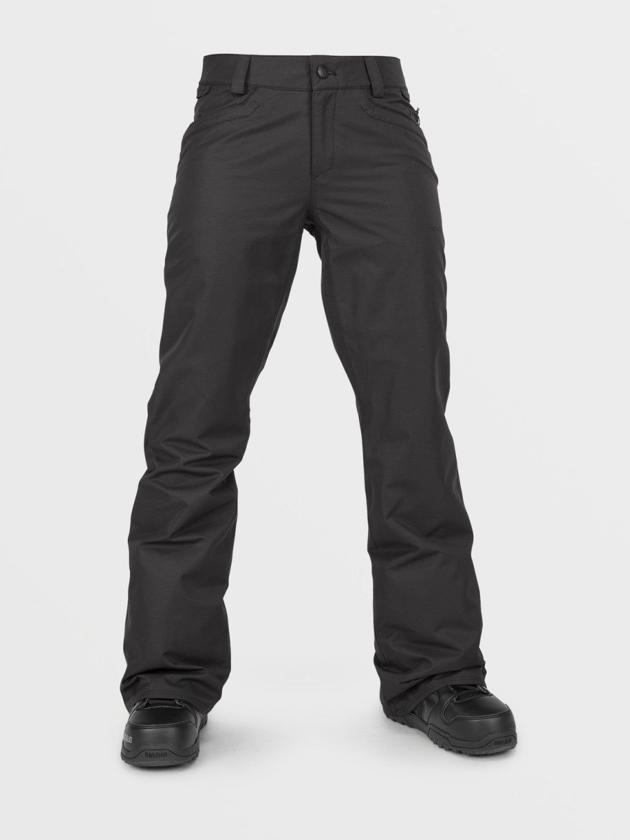 Women Volcom Pants | Womens Hallen Pants Black