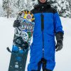 Men Volcom Jackets | Mens Jamie Lynn Gore-Tex Jumpsuit Electric Blue