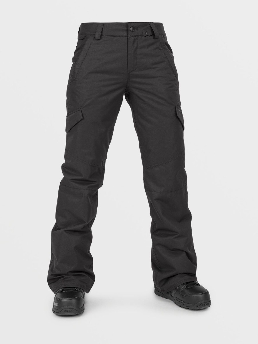 Women Volcom Pants | Womens Bridger Insulated Pants Black