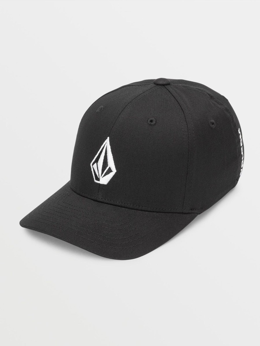 Boys Volcom | Big Boys Full Stone Flexfit Hat Black