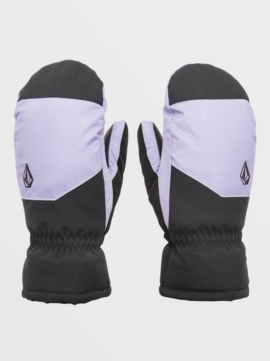 Women Volcom Gloves & Mitts | Womens Upland Mitts Lilac Ash