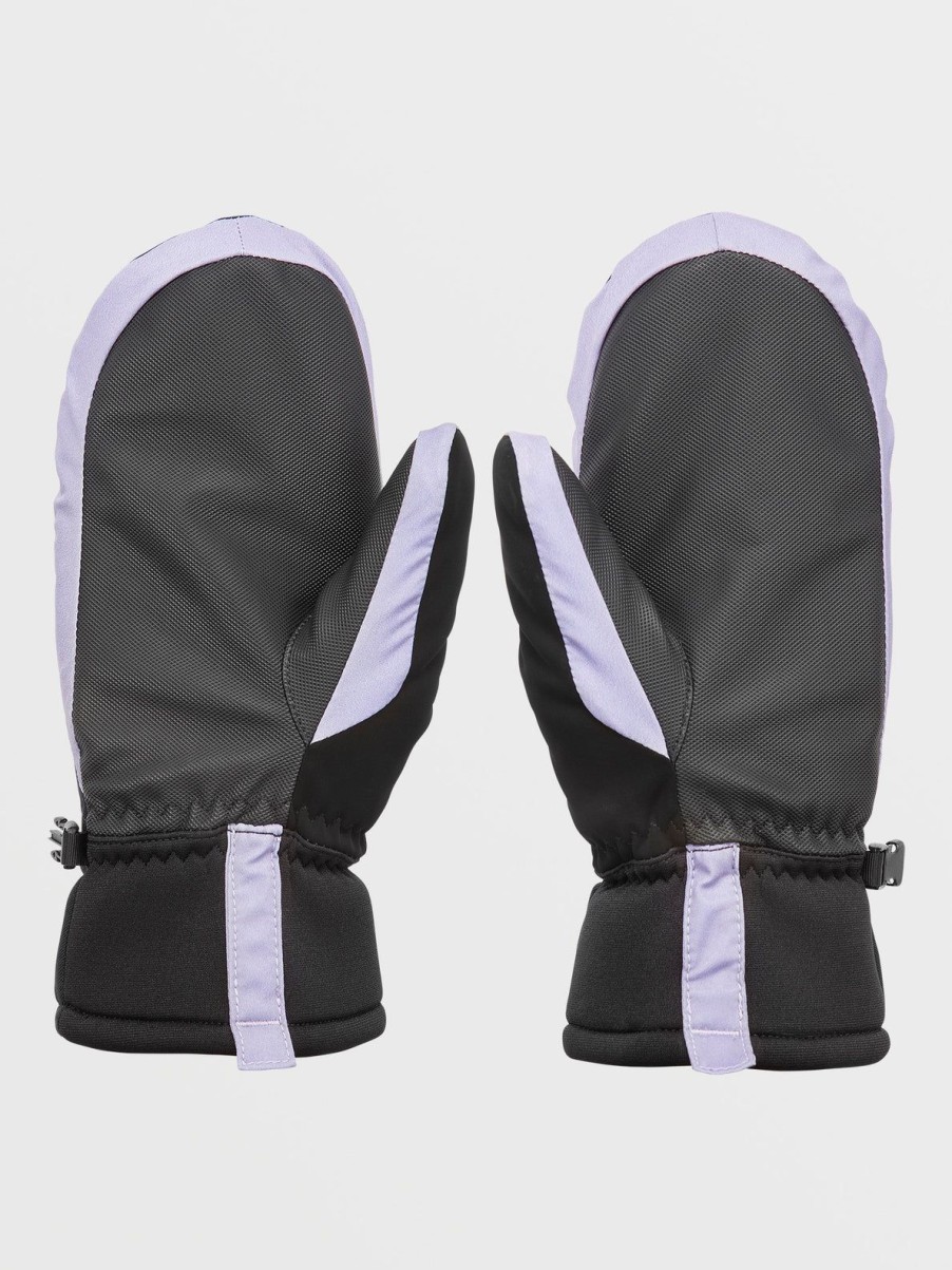 Women Volcom Gloves & Mitts | Womens Upland Mitts Lilac Ash