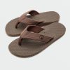 Men Volcom Sandals | Eco Recliner 2 Sandals Brown