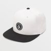 Men Volcom Hiking | Quarter Twill Hat Whitecap Grey