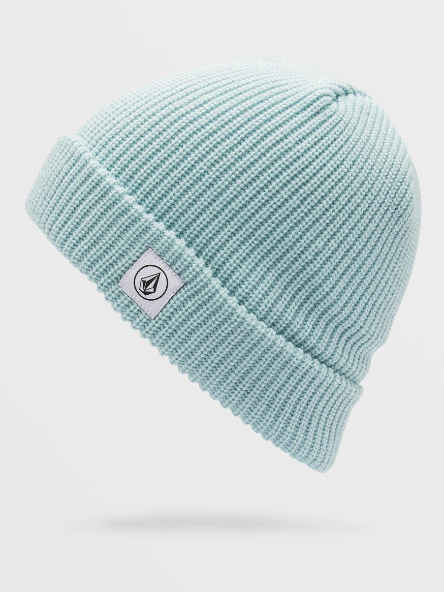 Women Volcom Hats & Beanies | Full Stone Beanie Glacier Blue