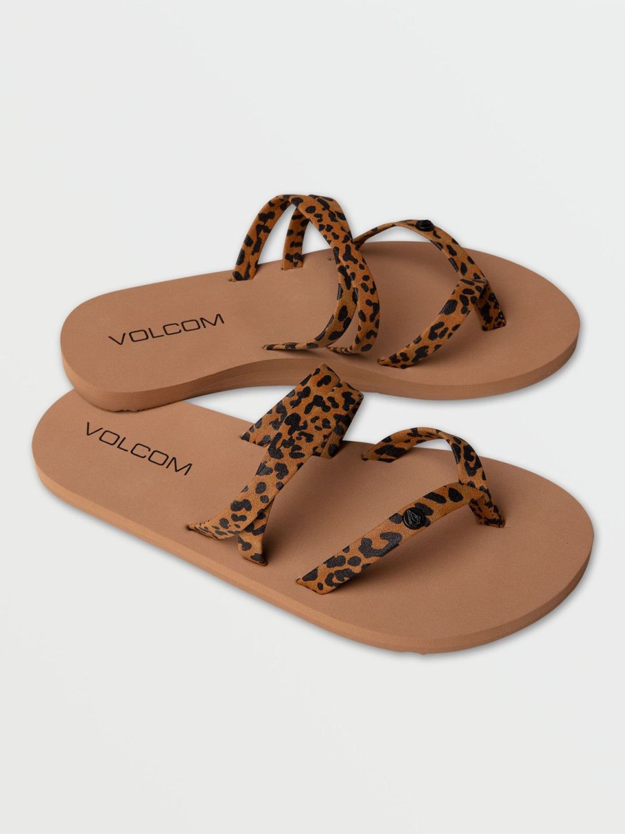 Girls Volcom | Girls Easy Breezy Sandal Cheetah