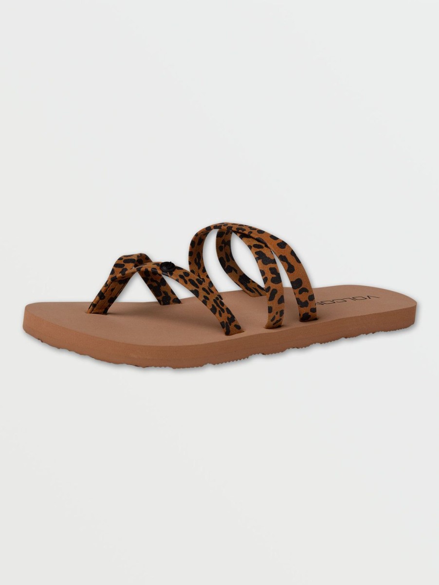 Girls Volcom | Girls Easy Breezy Sandal Cheetah