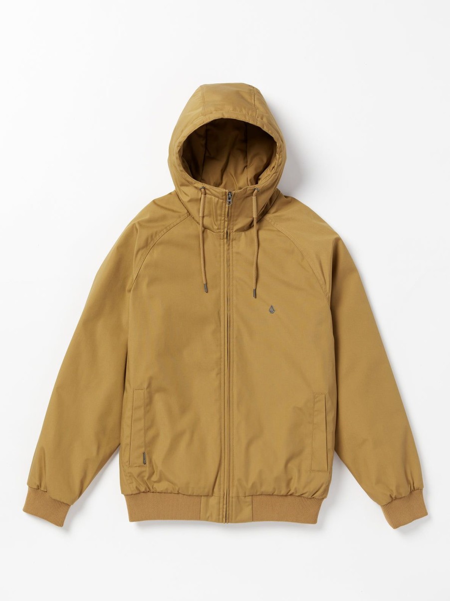 Men Volcom Jackets | Hernan 5K Jacket Tobacco