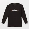 Boys Volcom T-Shirts & Tanks | Big Boys Cheezmoso Long Sleeve Tee Black