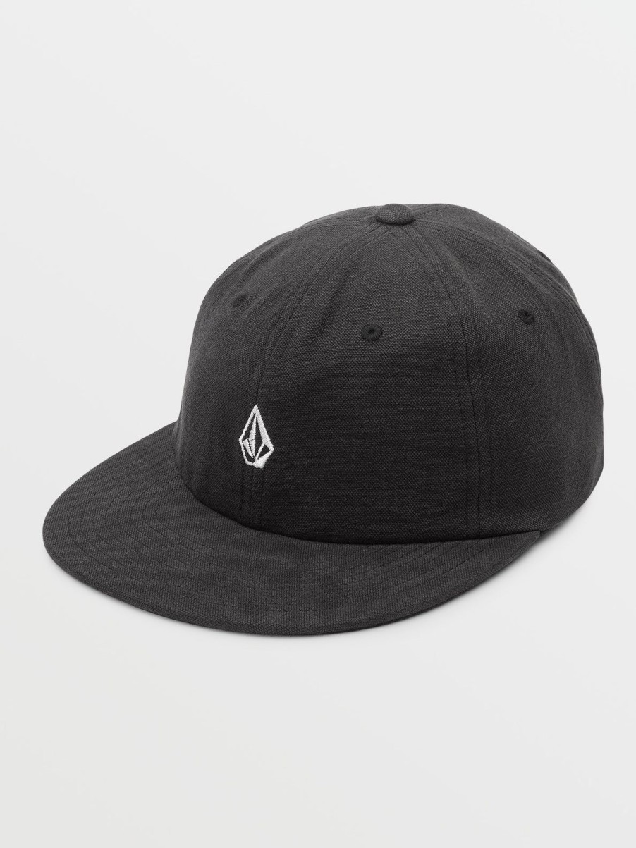 Men Volcom Hats & Beanies | Full Stone Dad Hat Black