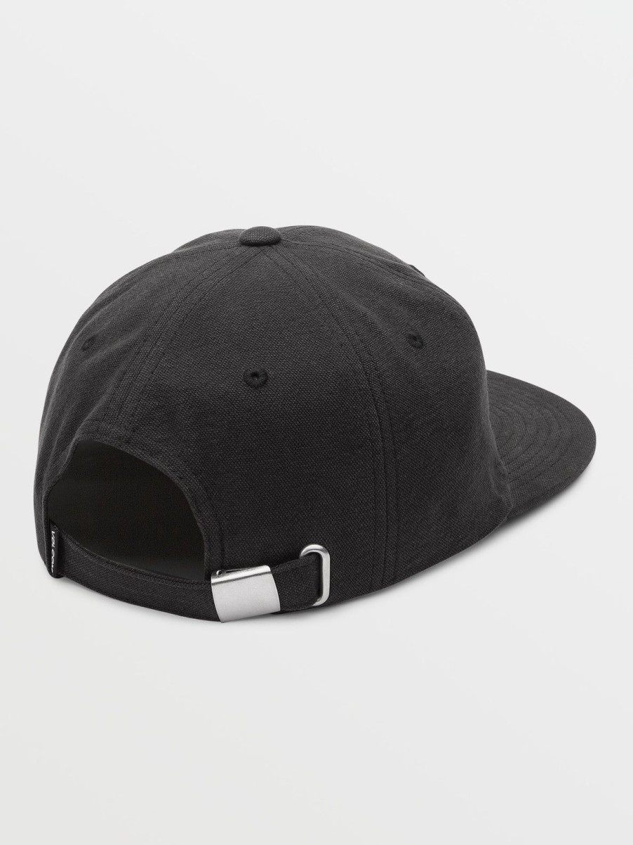 Men Volcom Hats & Beanies | Full Stone Dad Hat Black