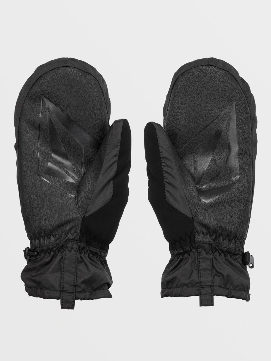 Women Volcom Accessories | Puff Puff Mitts Black