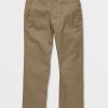 Boys Volcom Pants | Little Boys Frickin Modern Stretch Chino Pants Khaki