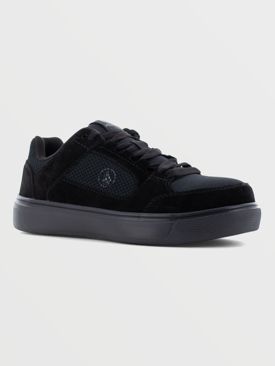 Men Volcom Workwear Shoes | Volcom Workwear Evolve Shoes Black