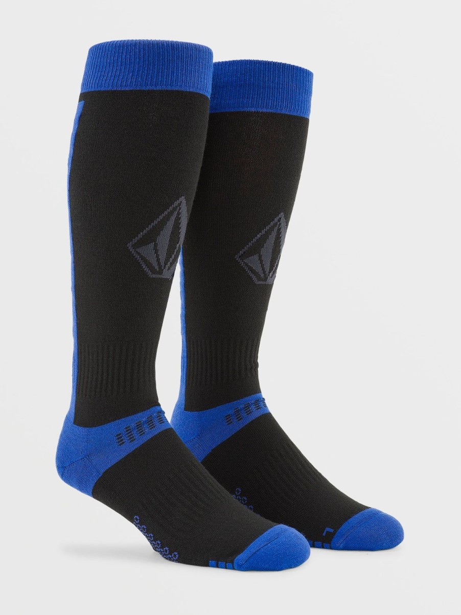 Men Volcom Accessories | Mens Synth Socks Black